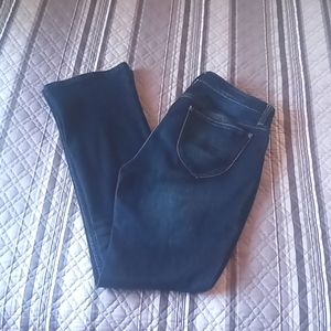 Lee Riders Midrise Bootcut Blue Denim Jeans